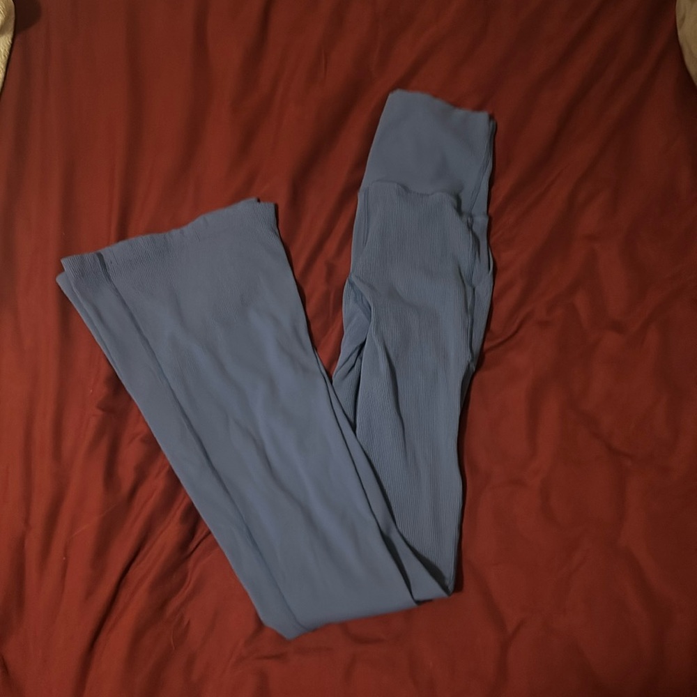 Aerie Ribbed Flares Leggings